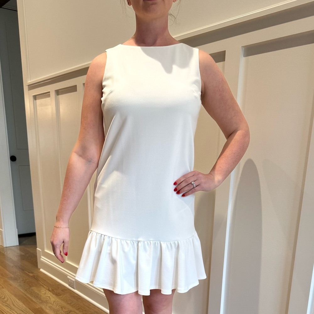 Elegant White Betsey Johnson Dress